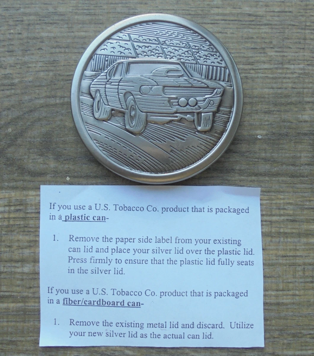 united states tobacco company lids Vintage Old Briar Pipe Mixture Tin Lev-a-lift Lid While all fit pretty snug the lids that go over the Copenhagen Vintage United States Tobacco Company