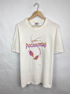 🇺🇸 Vintage 90s Pocahontas Walt Disney Pictures Movie T-Shirt
