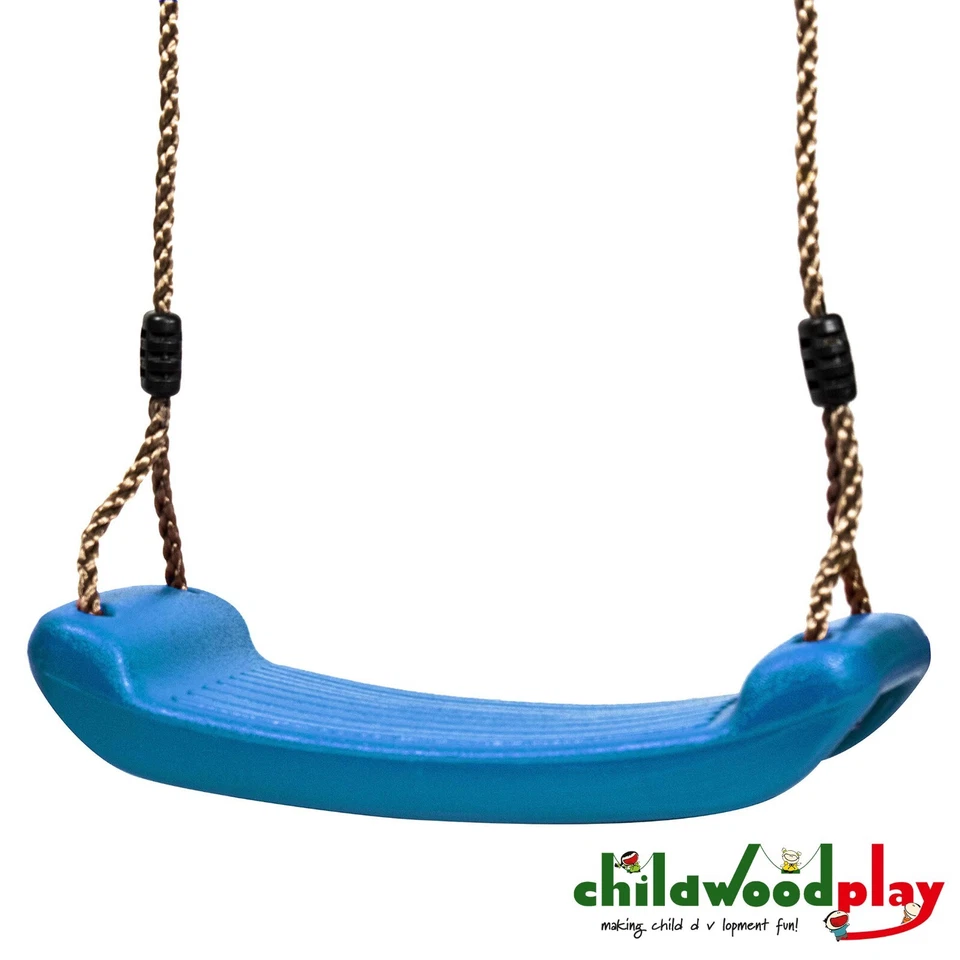 Kids Garden Swing Seat Outdoor  Heavy Duty Plastic with Adjustable Rope - Image 4 of 4