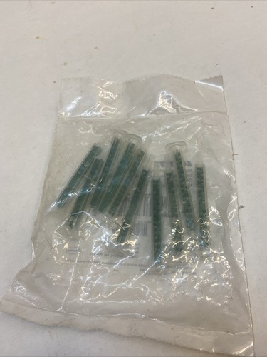 Loctite Square Mix Nozzle, 50mL with Luer/Stepped Tip 5.3mm dia x 3.25" Qty: 10 - Picture 2 of 3