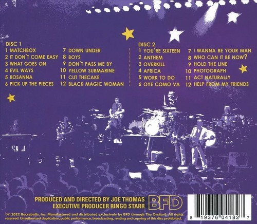 Ringo Starr and His All Starr Band Live at the Greek Theater 2019 *SEALED* 2CD - Imagen 2 de 2