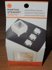 MARTHA STEWART SPIDERWEB WINDOW PUNCH ALL OVER THE PAGE NEW HALLOWEEN