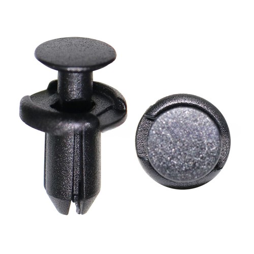 100pcs Wheel Opening Molding Clip Front Bumper Fastener Rivet For Toyota[ - Picture 2 of 4