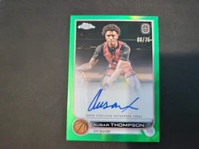 Ausar Thompson 2023 Green Refractor #CA-AUT2 Autograph Issue /75