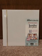The Memory Collection Jumbo Scrapbook Green 80 Page MBI The Album People New