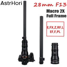 AstrHori 28mm F13 2X Macro Probe Full Frame Lens for Canon Nikon Sony Fuji Leica
