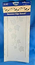 NEW VINTAGE - PLAID SIMPLY STENCILS DECORATOR EDGE STENCIL - 28759 IVY SWAG