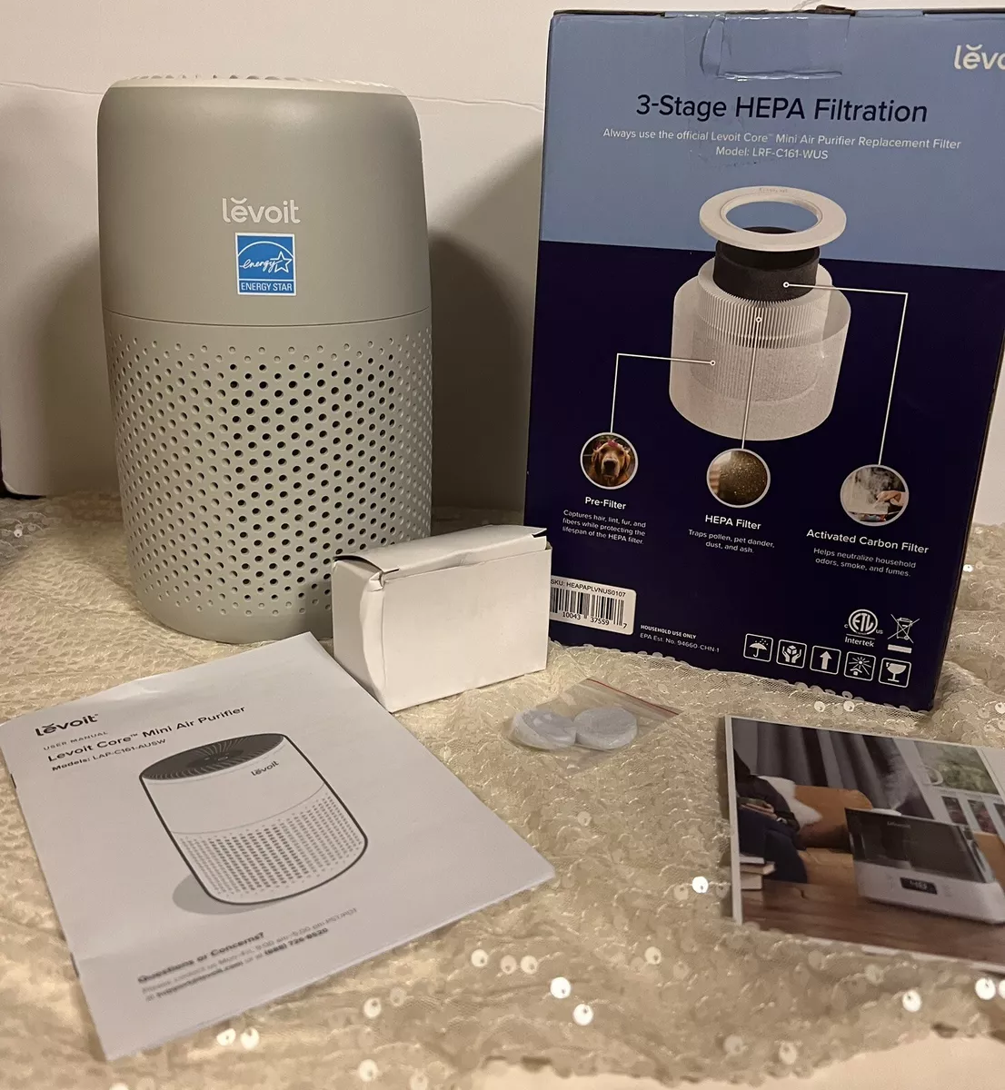 Levoit Personal True HEPA Air Purifier User Manual