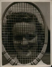 1938 Press Photo Tennis Player Virginia Wolfenden - ney13905