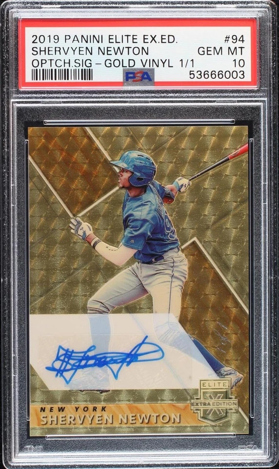 Opti-Chrome Gold Vinyl Signatures