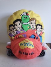 RARE The Wiggles 2004 Big Red Car Pillow Decorative Cushion Plush