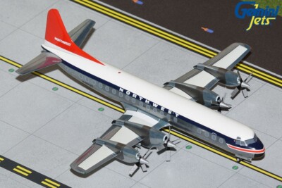 Northwest Airlines L-188 Electra Gemini Jets G2NWA1028 Scale 1:200 IN STOCK