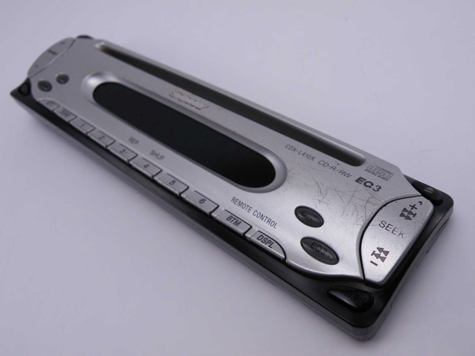 SONY CDX-L410X Stereo Faceplate - tested & working - see all pictures ...