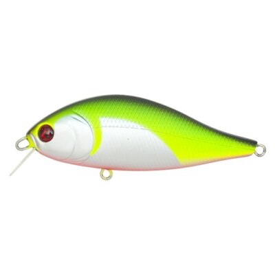 Pontoon21 Bet-A-Shad 75SP, Lenght mm 75 R37 Flashing Chartreuse, Suspending F...