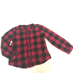 baby girl checkered shirt