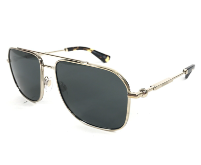 Burberry Sunglasses B3159 1109/87 Light Gold Aviator Frames w