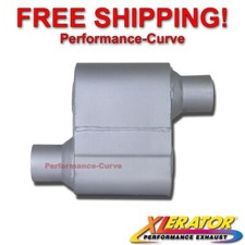 One Chamber Performance Exhaust Race Muffler 2.5 Offset Offset - Vr7430