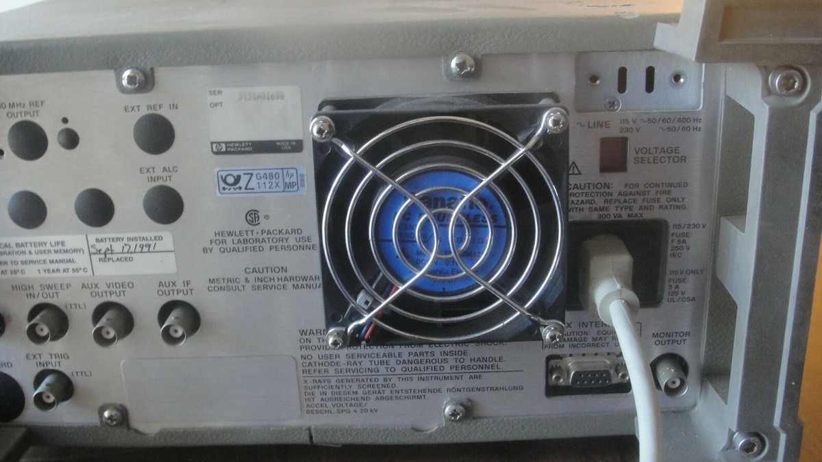 HP 8590B Spectrum Analyzer | eBay