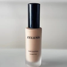 Zelens Age Control Foundation Cream Flawless Finish 30ml/1.0oz color “cream”