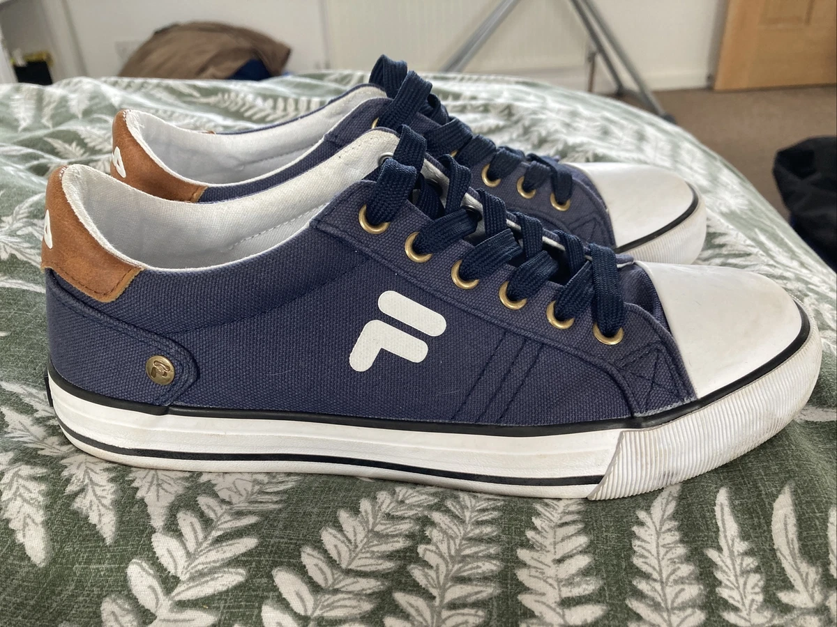 Fila men s canvas shoes Trainer size 6 eBay