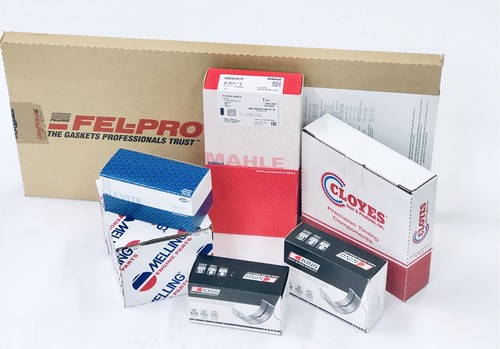 Kit de revisión con juntas y sellos de rodamientos, distribución, bomba de aceite 1969-85 SBC Chevy 350 - Imagen 1 de 8