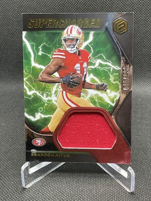 2020 Panini Elements Supercharged RC Patch Brandon Aiyuk #SC-19 45/199 49ers