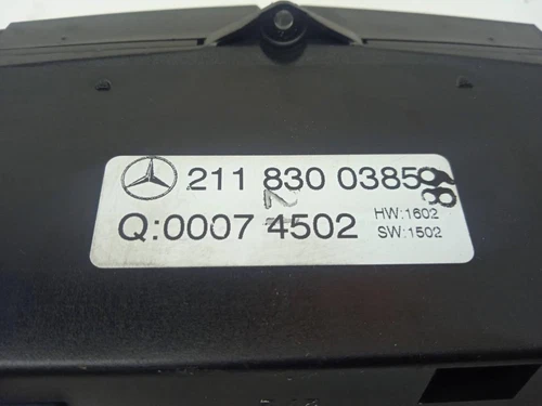 2118300385 Mando Climatizador para MERCEDES-BENZ CLASE E (BM 211) BERLINA 752065 - Imagen 2 de 2