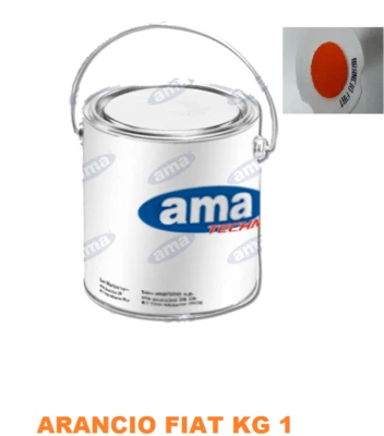 AMA VERNICE PITTURA ARANCIONE PER TRATTORI FIAT SERIE ORO KG 1 540 640 500 SPECIAL