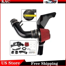 Cold Air Intake Kit + Heat shield For Ford Mustang 3.7L V6 2015-2017