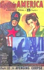 CAPTAIN AMERICA 1944 SERIAL ON 2 DVD-R UNCUT !
