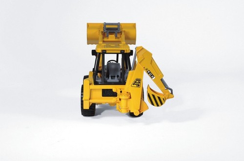 Tractopelle JCB 4 CX Ech:1/16,BRU2428, échelle1/16,BRUDER - Photo 3/4