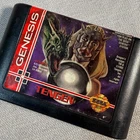 TESTED Dragon's Revenge Sega Genesis Tengen 1993 Game Cartridge Black Vintage