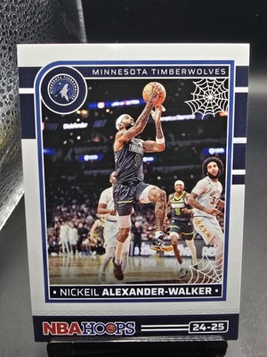 2024-25 Haunted Hoops Nickeil Alexander-Walker #159 Timberwolves