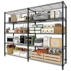 Adjustable / Foldable Metal Shelving Unit Garage Shelves Warehouse Heavy Duty