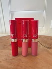 NIB Giorgio Armani LIP MAESTRO INTENSE VELVET COLOR SET 3X 4.5ml (400-500–514)