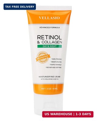 Retinol Collagen Face Moisturizer, Anti Aging Moisturizer for Face, Day & Night 