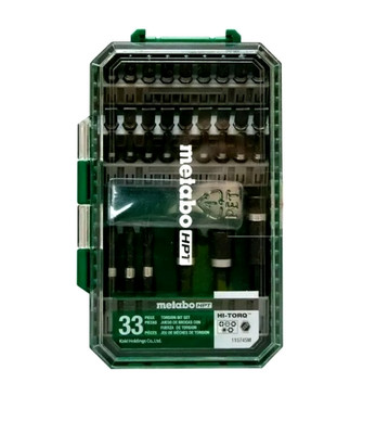 Metabo HPT 33-Piece Set Impact Driver Bit Set | 115745M