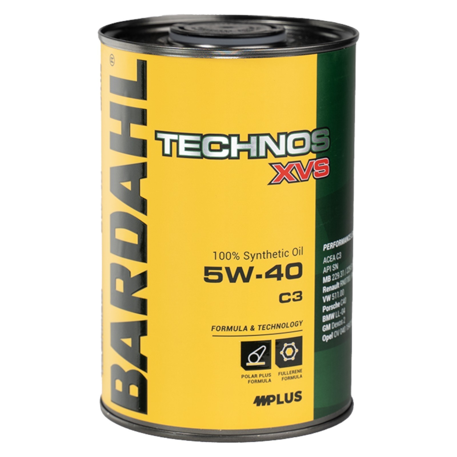 Auto Plus - Bardahl Technos Xfs C3 5w40 Olio Motore Sintetico Acea C3 Tagliando Auto 4 Lt - Miniatura 3