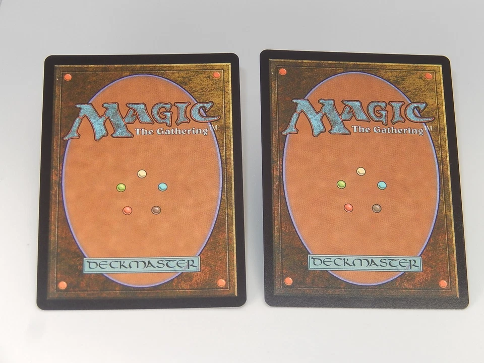 MTG Magic The Gathering Ichormoom Gauntlet & Island Oil Slick Foil Phyrexian - Image 2 of 4