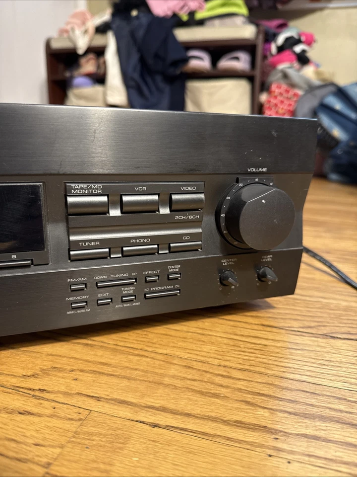 Yamaha RX-V393 Receiver HiFi Stereo Vintage 6.1 Channel Home Theater Phono Radio - Image 4 of 4