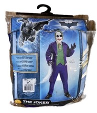 Rubies Costume w/ Mask L 10-12 The Joker The Dark Knight Trilogy Batman Movie 