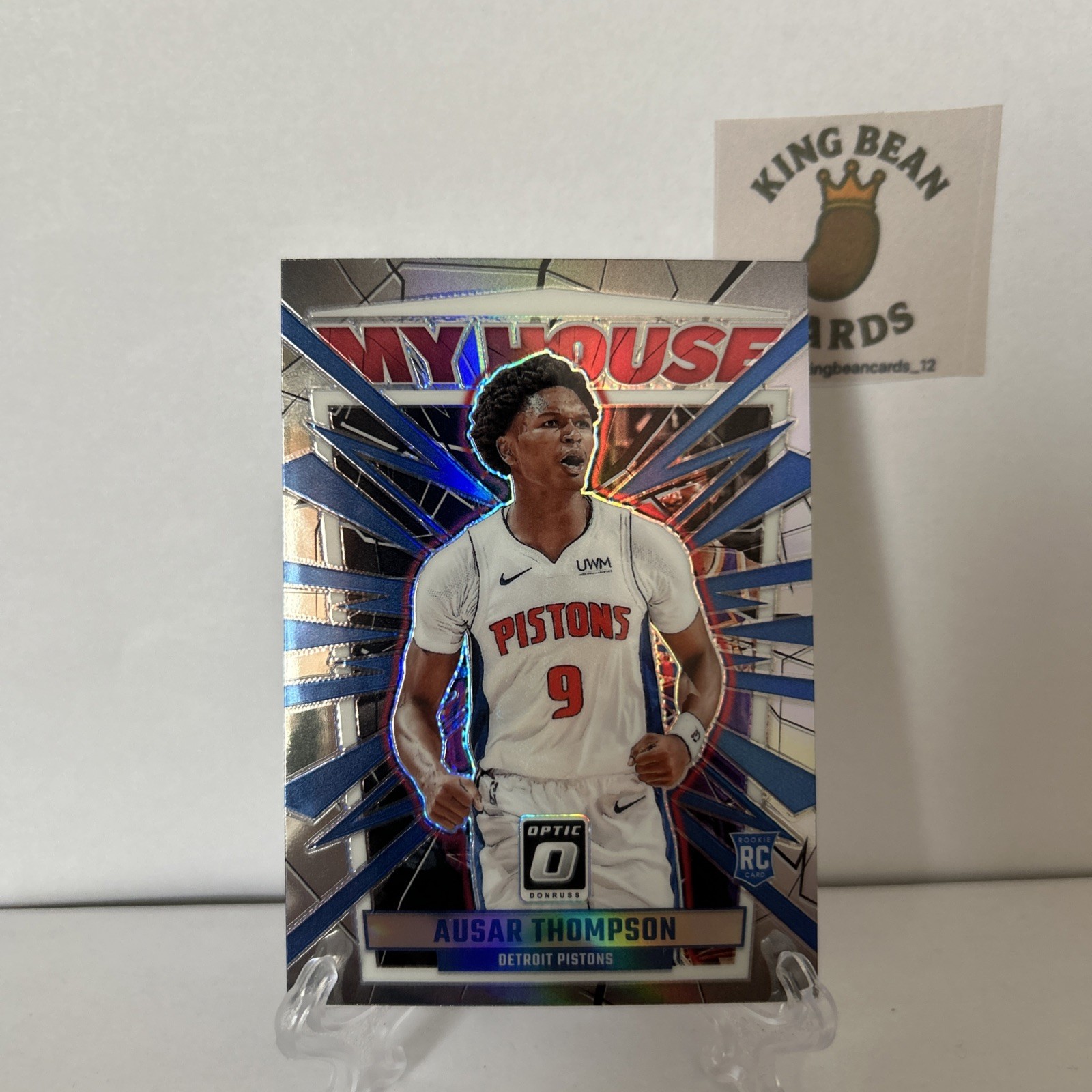 2023-24 Panini Donruss Optic Ausar Thompson My House Silver Prizm Holo Rookie RC