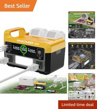 Portable 550W Power Inverter with LED Light - Perfect for Road Trips  Travel