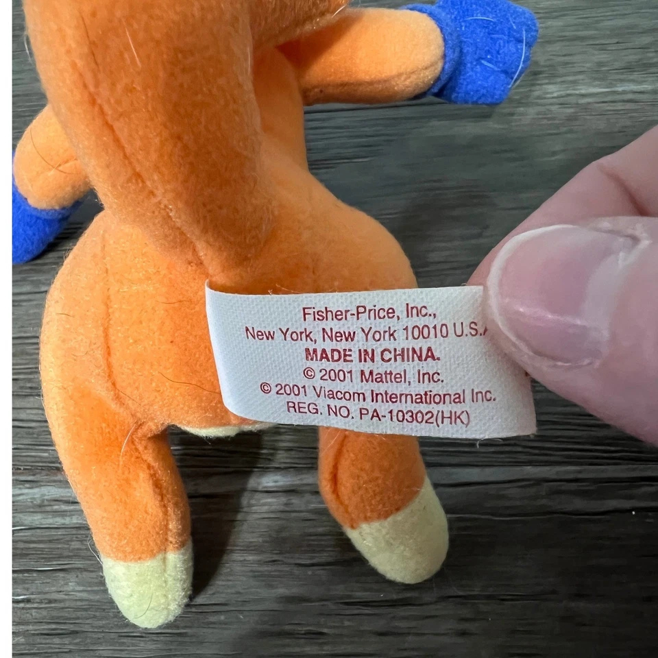 Peluche Fisher Price Dora The Explorer Swiper the Fox 2001 vintage Foto 3 de 4