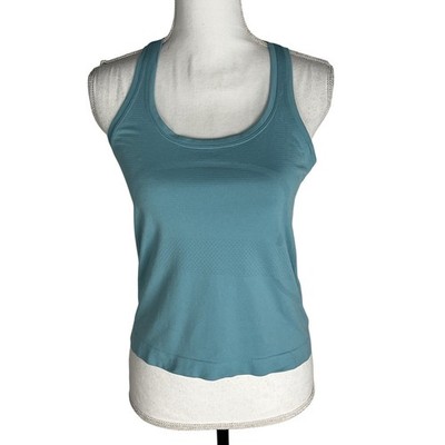 Lululemon Blue Swiftly Tech Racerback Tank Top Size 8 Athletic Runner