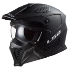 LS2 Drifter Modular Motorcycle Helmet with Removable Chin Rest