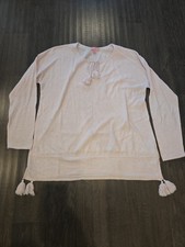 Lilly Pulitzer Top Colleen Tassel Sweater XL ...