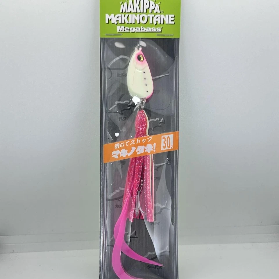 Megabass Makippa Makinotane 30g & 40g Set Limited Color Pink Glow/S Used - Image 2 of 4