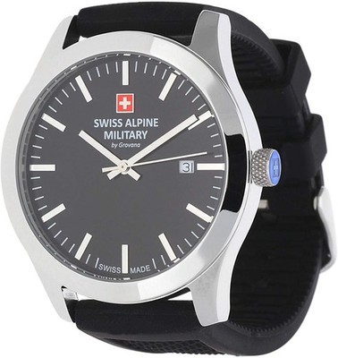 Swiss Alpine Military 7055.1837 Watch   No Import Fees   FedEx Shipping
