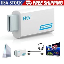 Portable Wii to HDMI Wii2HDMI Full HD Video Audio Converter Adapter